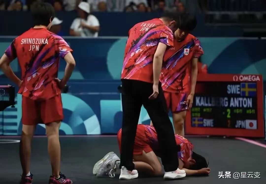 包含韩国乒乓球队逆转瑞典乒乓球队，张本智和统治全场的词条